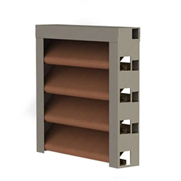 Жалюзи цвет RAL 3005 тёмно-вишнёвый