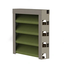 Жалюзи цвет RAL 6005 зеленый мох