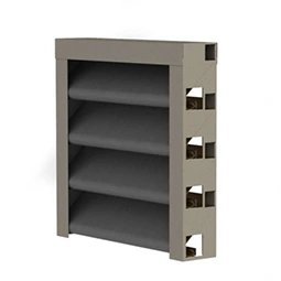 Жалюзи цвет RAL 7005 мышино-серый