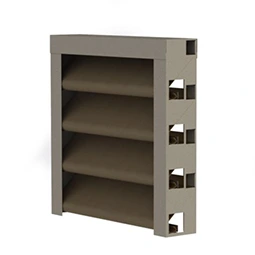 Жалюзи цвет RAL 7006 бежево-серый