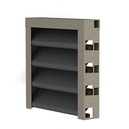 Жалюзи цвет RAL 7016 антрацитово-серый