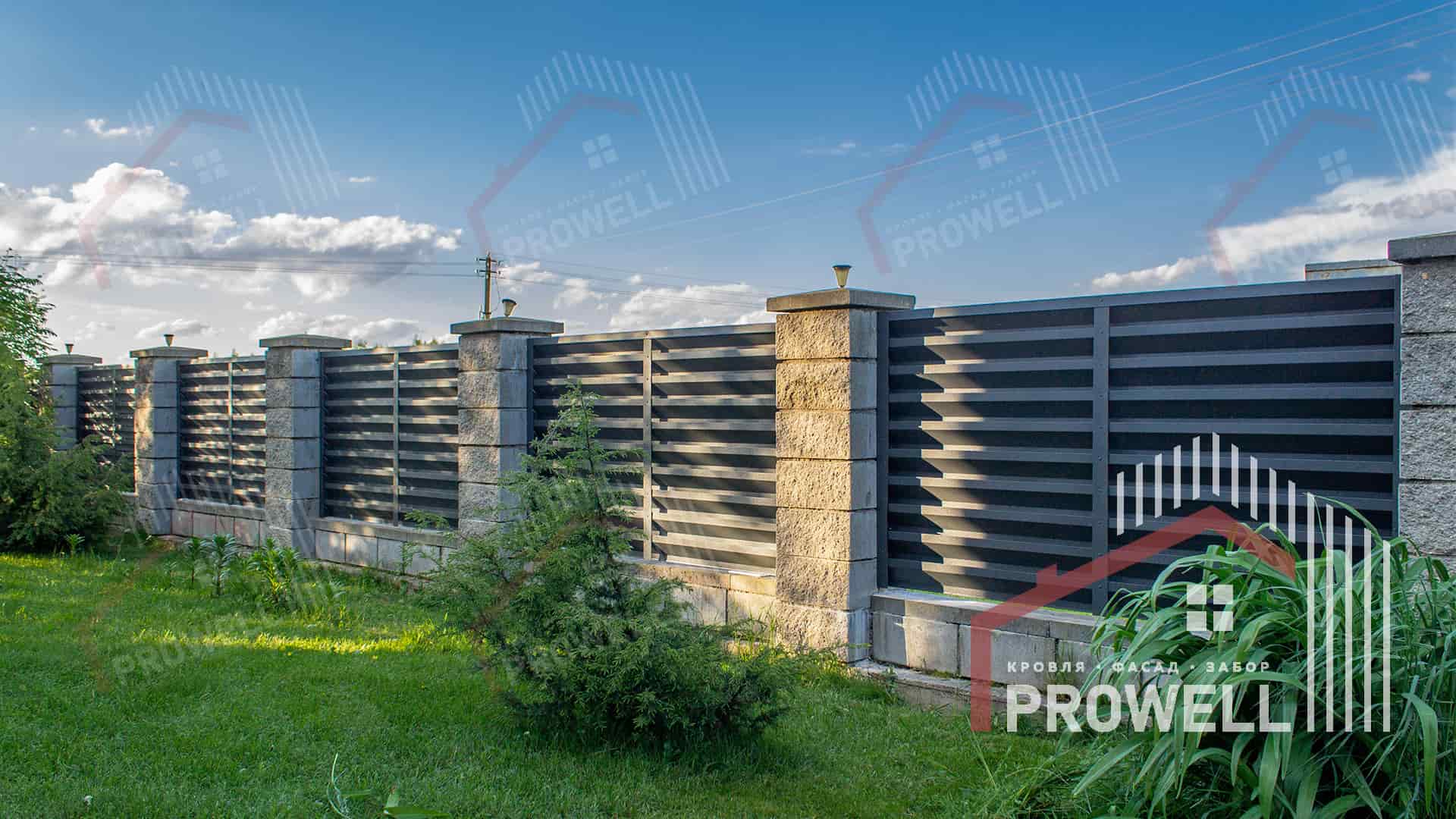 Монтаж ограждения 